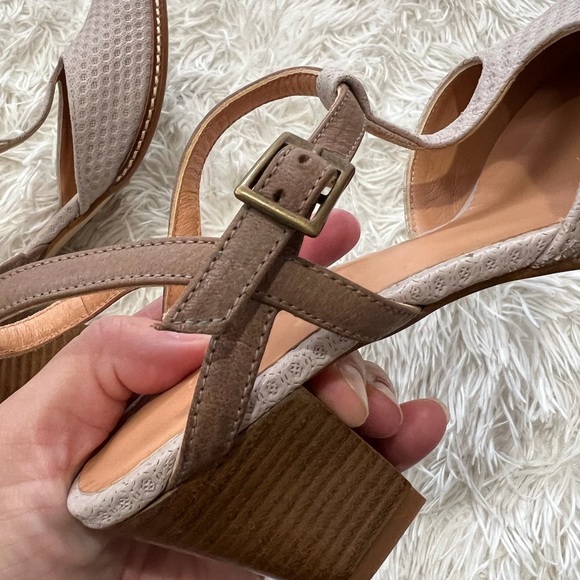 Sundance pointed stacked heel ankle strap - size 37 US 6.5 - Picture 5 of 8